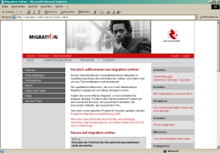 Screenshot Migration Online